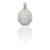 Dije Virgen Milagrosa-Plata 925-Sin piedra-CP3092 Sinpiedra