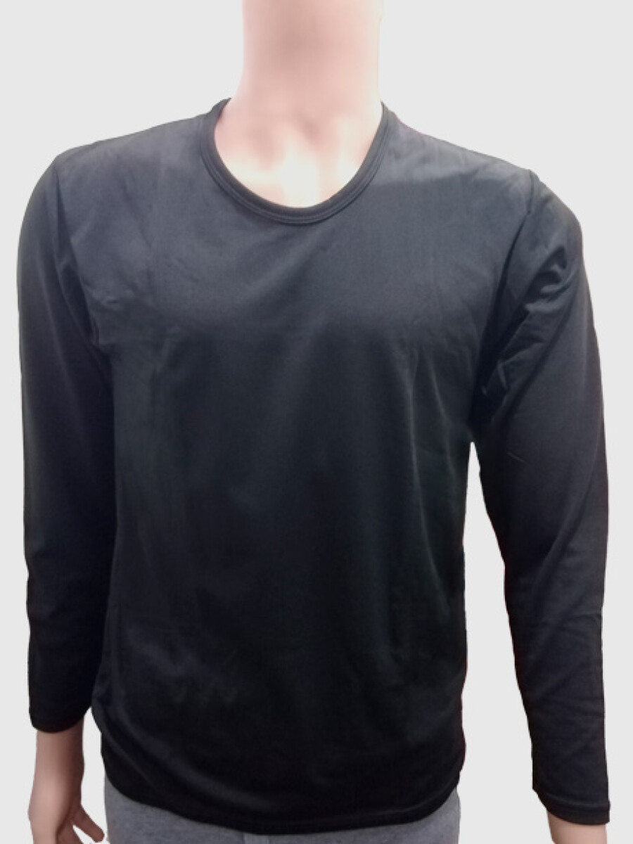 Camiseta térmica hombre - Negro 