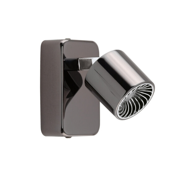 Spot LED negro cromado 5W 3000K MAURANO EG2154