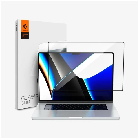 Spigen lámina de vidrio templado para MacBook Pro 14"" Spigen lámina de vidrio templado para MacBook Pro 14""