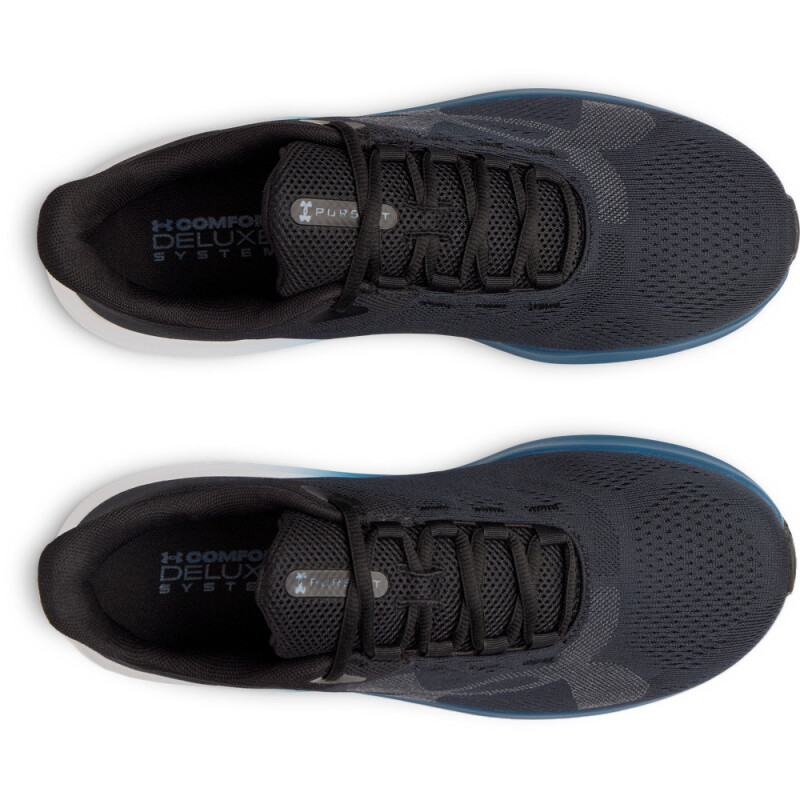 UA Charged Pursuit 4 BL-GRY BLK-005