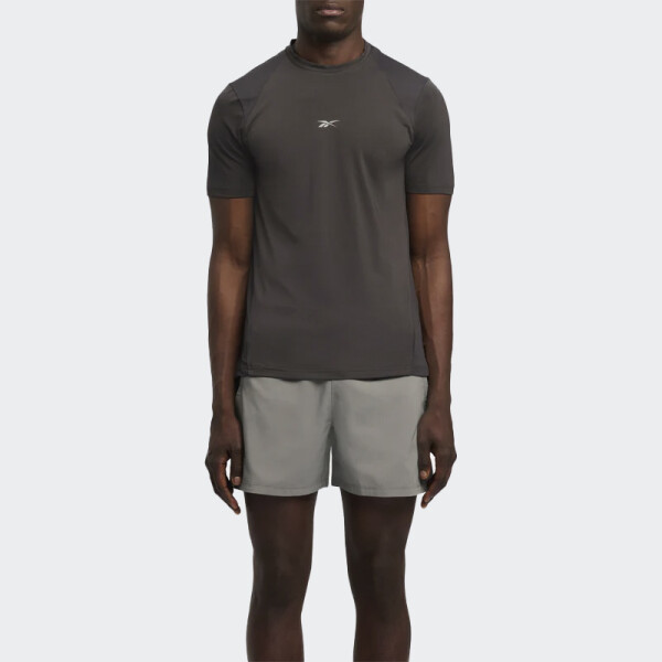 Remera Reebok Lab Speed Running Gris