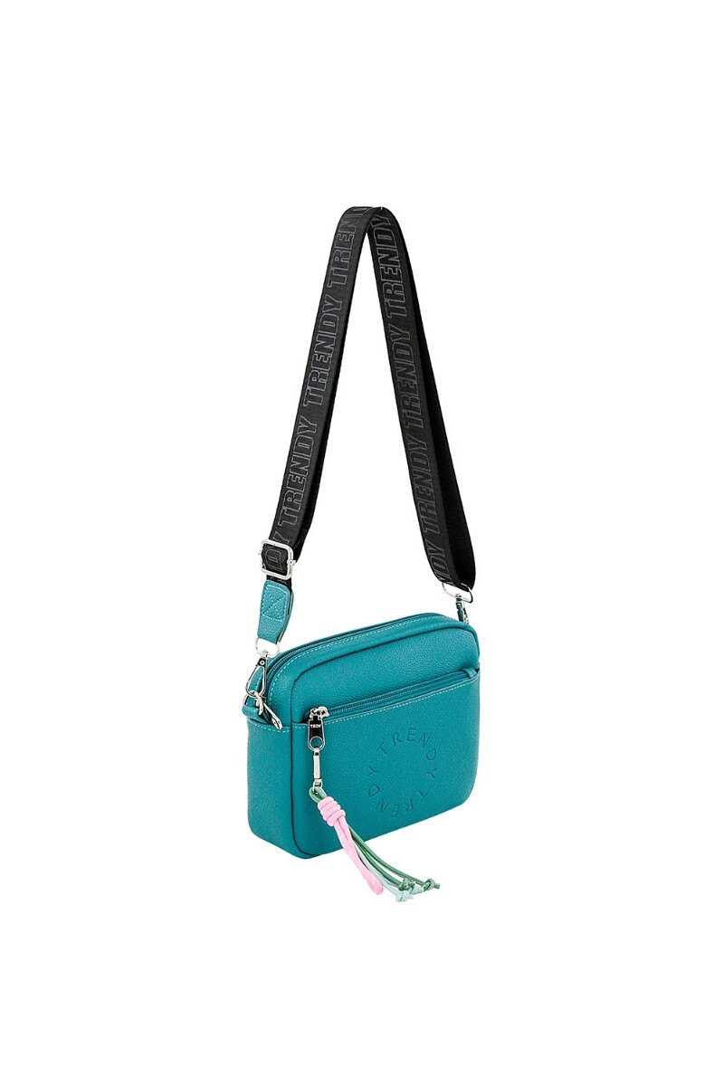 Bandolera Trendy - Petroleo 