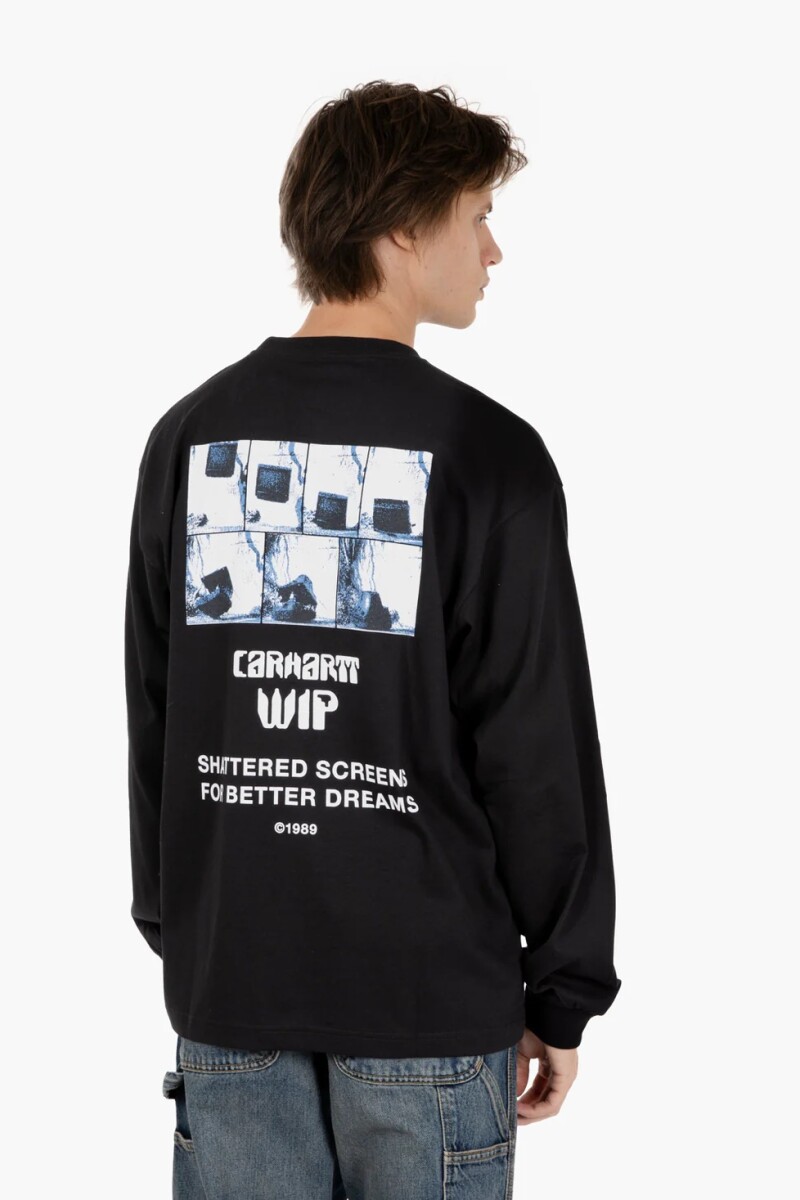 L/S Better Dreams T-Shirt Negro