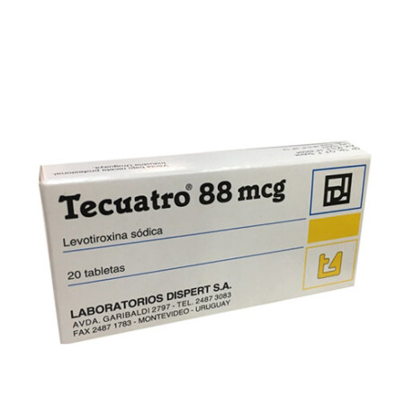 Tecuatro 88mcg 20 Comprimidos Tecuatro 88mcg 20 Comprimidos