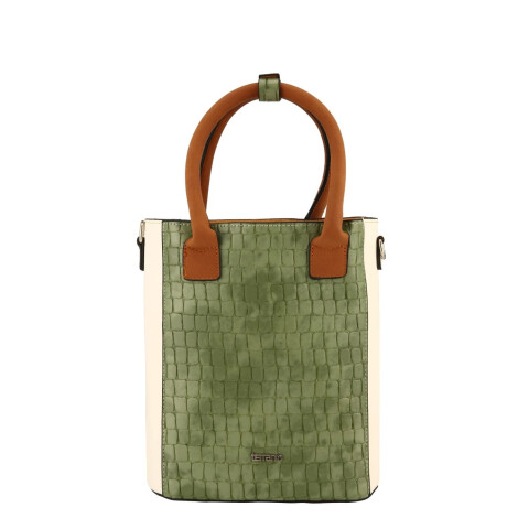 MATERA DE MANO STYLE CROCO VERDE MATERA DE MANO STYLE CROCO VERDE