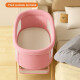 Cuna Moisés Plegable Regulable Para Bebe Rosa