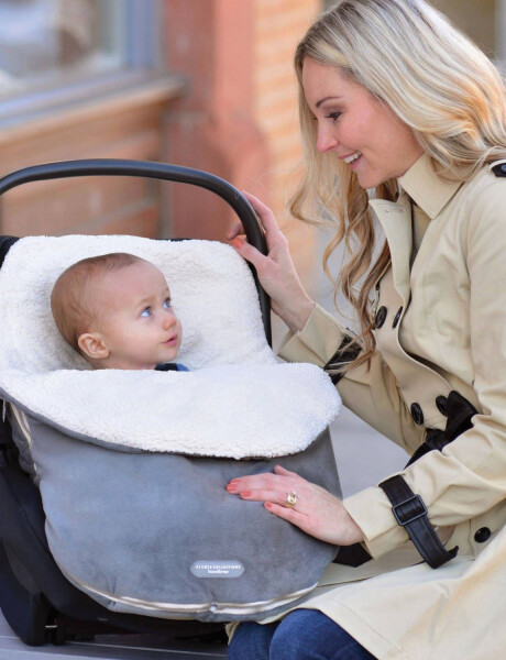 Cobertor para coche/silla de bebé JJ Cole Original Bundleme Blush