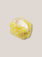 Neceser Estampado Amarillo Oscuro