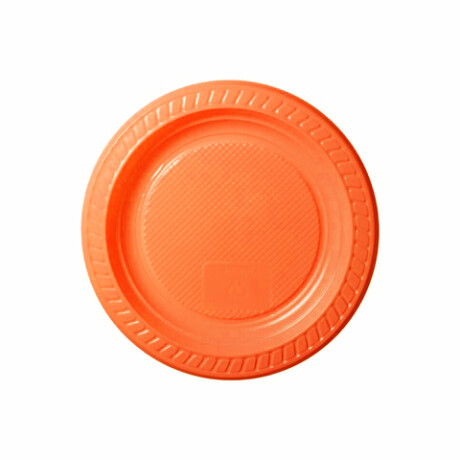 Plato Copobras x 10 Naranja