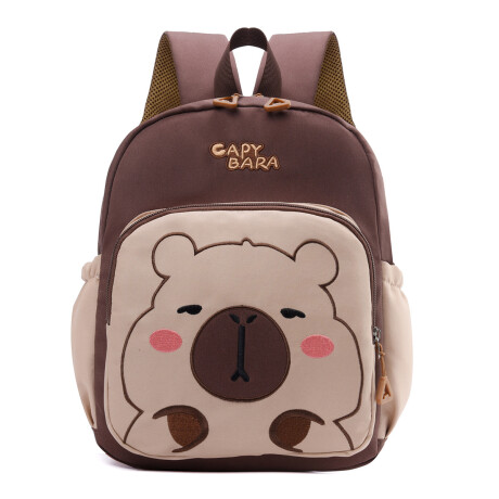 Mochila de Capibara chica Marrón