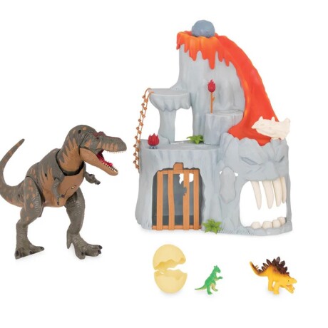 Set aventuras con T-Rex reducido Set aventuras con T-Rex reducido