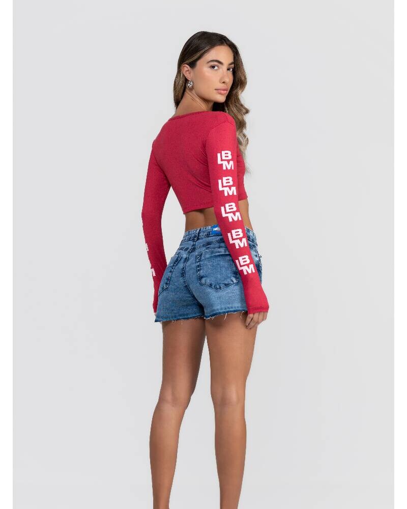 TOP ROJO Rojo