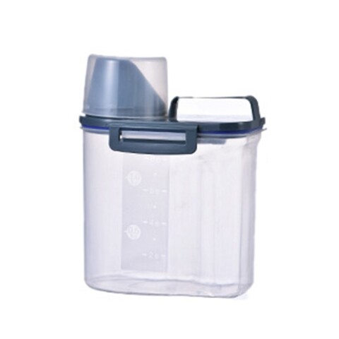 Contenedor plástico para Cocina Despensa 1kg azul