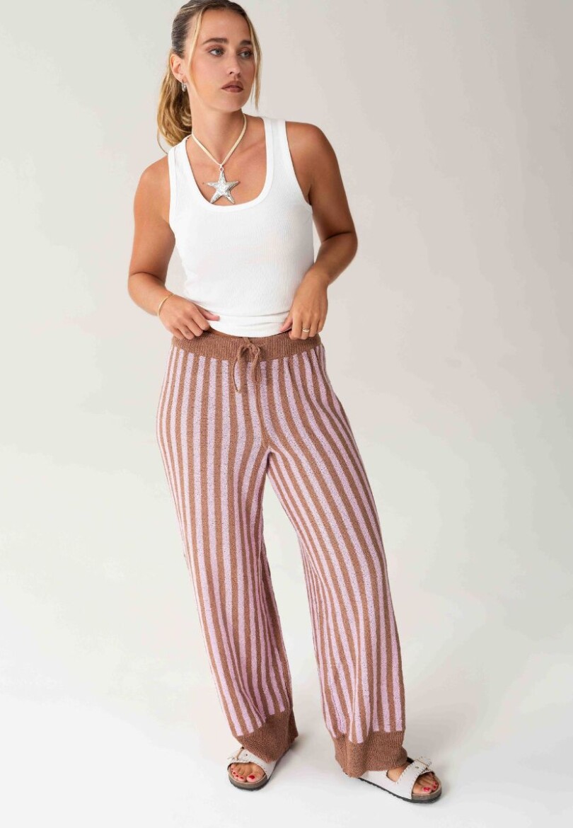 Pantalón Trebol Rosa