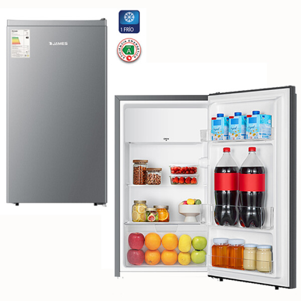 REFRIGERADOR JAMES JN 90 KS G2 Silver- Frigobar Sin color