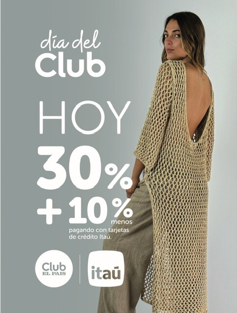 30% Día del Club + 10% Itaú crédito