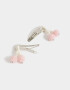 Hebillas Infantiles Con frutas Set De Hebillas Tic Tac Frutas - Rosa Claro