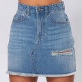 FALDA BAMBA RUSTY ( DALMA ) Azul