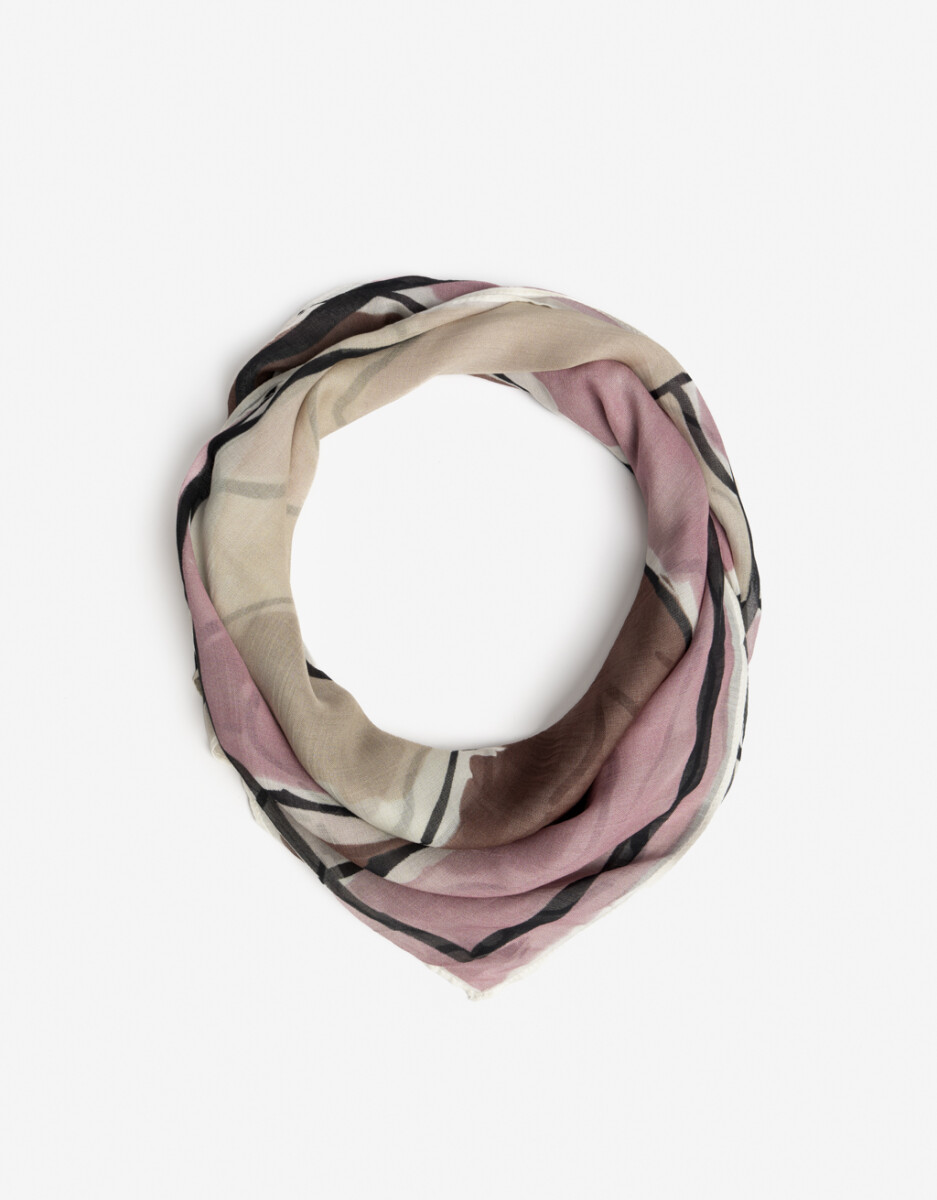 Pañuelo Raso Estampa Caballo 