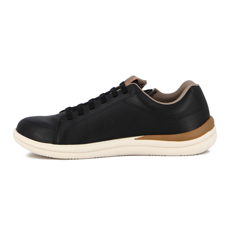 Br Sport Deportivo Casual Acordonado Negro