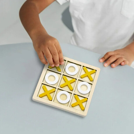 Juego de mesa TATETI Amarillo