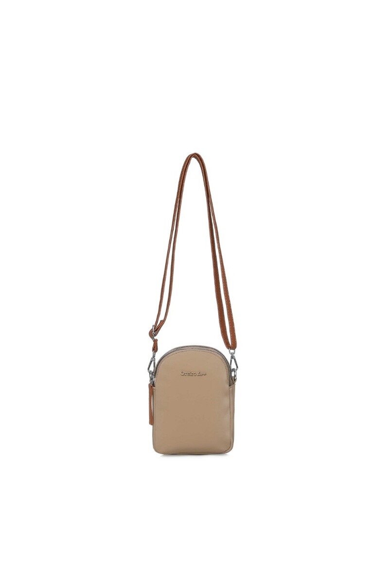 Bandolera Las Oreiro Beige