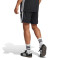 Short de Hombre Adidas Tiro Es Negro - Blanco