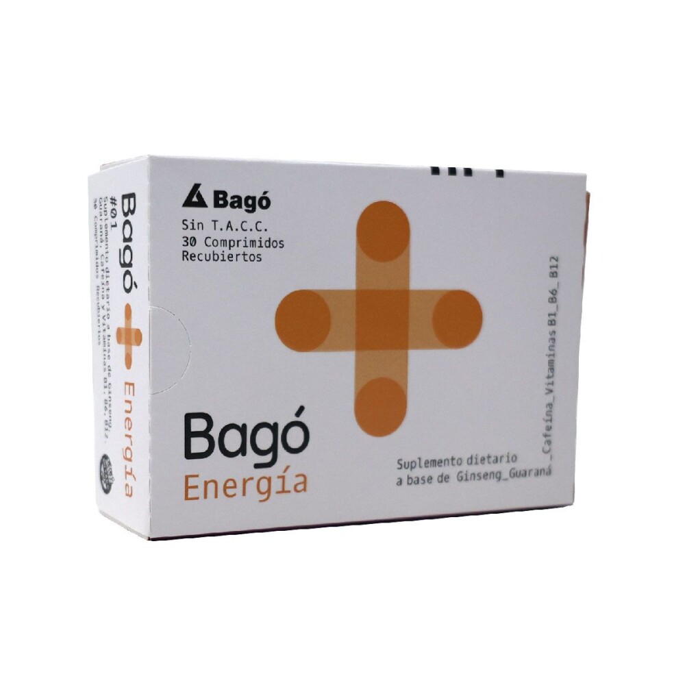 BAGO + ENERGIA CJ X 30 COMP. REC. única