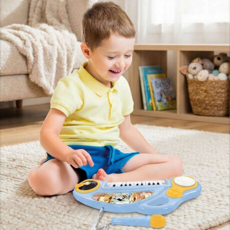 Piano Electrónico Bluey Con Luz Y Micrófono Lexibook - Bluey Bluey
