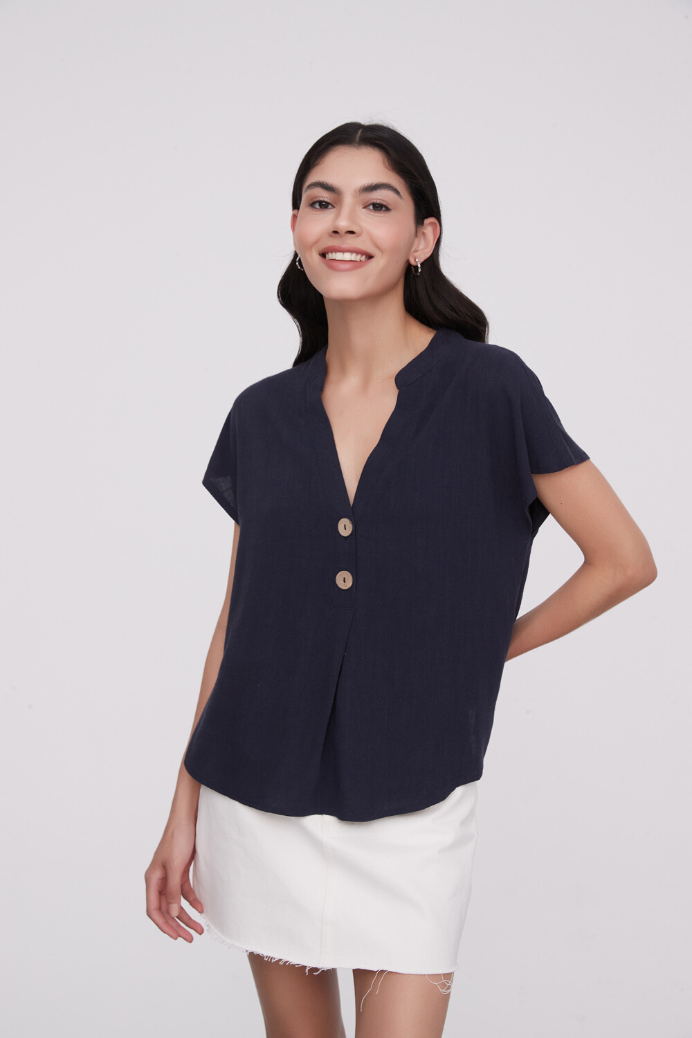 Blusa Limbani Azul Noche