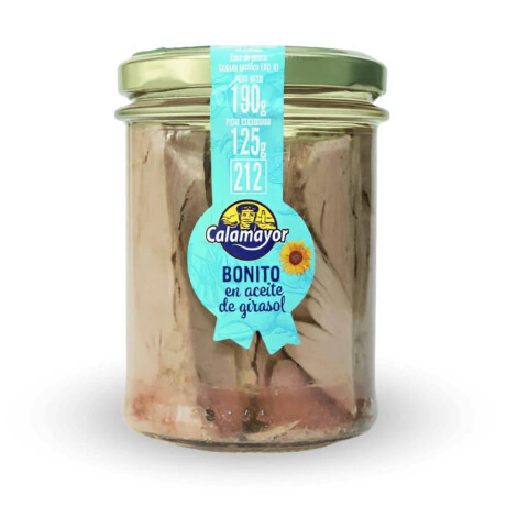 Atún Lomo en Aceite Calamayor 190 Grs/125 Grs