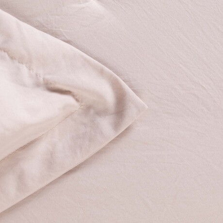 SET DE ACOLCHADO QUEEN POLIESTER NATURAL-BEIGE PREWASHED AVENA