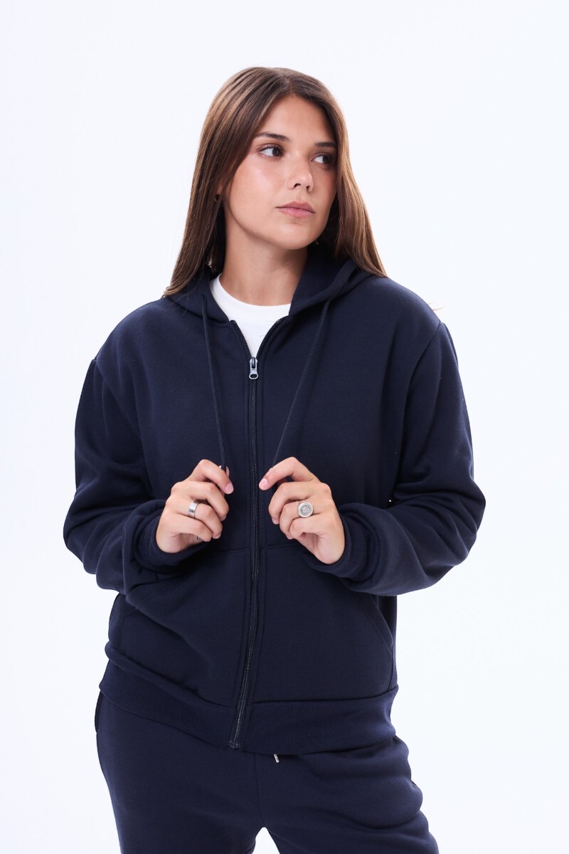 Buzo felpa Futrono Azul