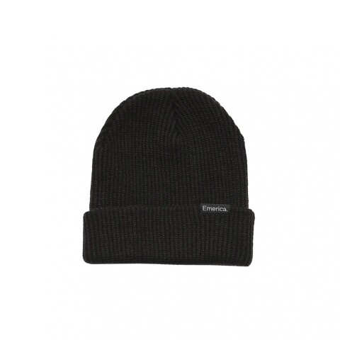 GORRO EMERICA LOGO CLAMP BEANIE Black