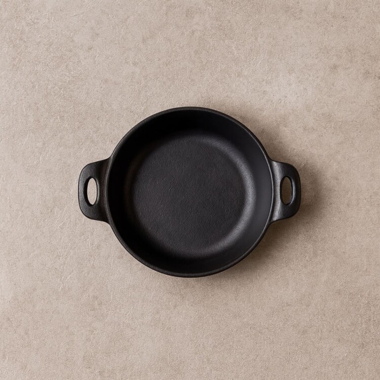 CAZUELA VICTORIA HIERRO FUNDIDO 16 CM NEGRO