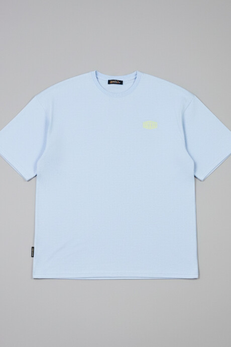 T-SHIRT AZUAI DIXIE Celeste