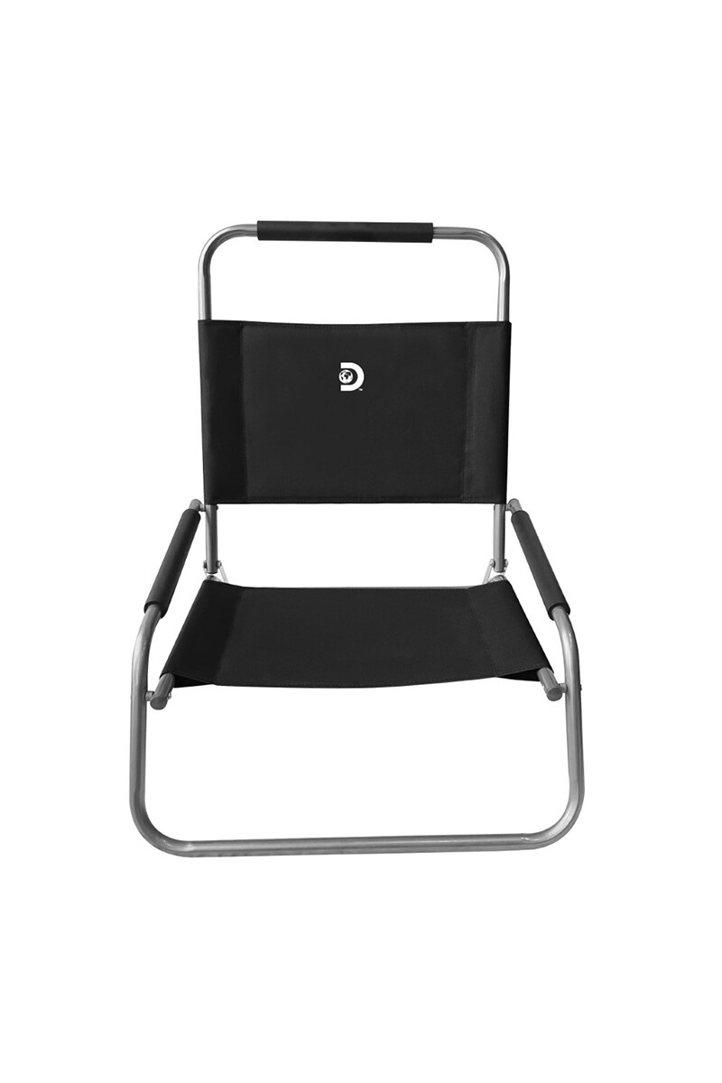 Silla Plegable de Camping Discovery - Negro 