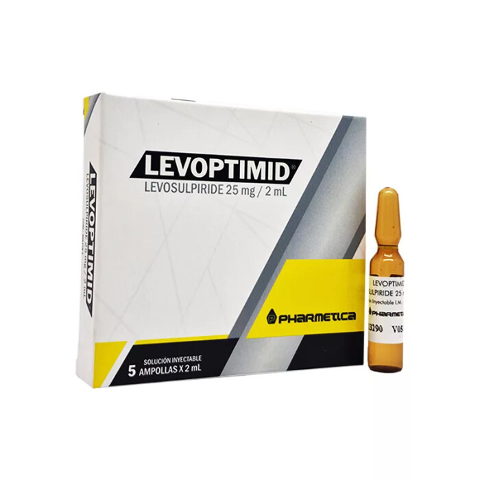 LEVOPTIMID INY CJ X 5 AMP. X 2 ML. única