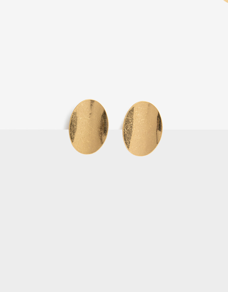 Aros Clips Metal Aros Clip Chapones Metal - Dorado Oro Amarillo