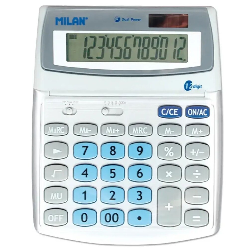 MAQUINA CALCULADORA MILAN NATA 152512 MAQUINA CALCULADORA MILAN NATA 152512