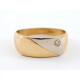 Anillo Oro 18K Y Brillante Anillo Oro 18K Y Brillante