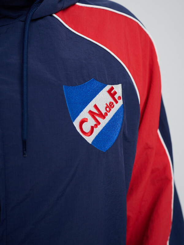 Campera Venti Nacional Hombre Azul Marino, Rojo