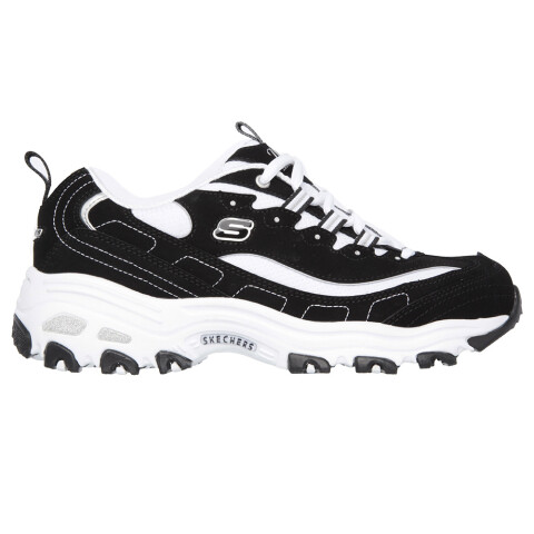 Zapatillas Skechers DLites Biggest Fan Mujer Black/White