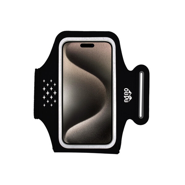 Brazalete deportivo para celulares de 6.5" color negro Brazalete Deportivo Para Celulares De 6.5" Color Negro