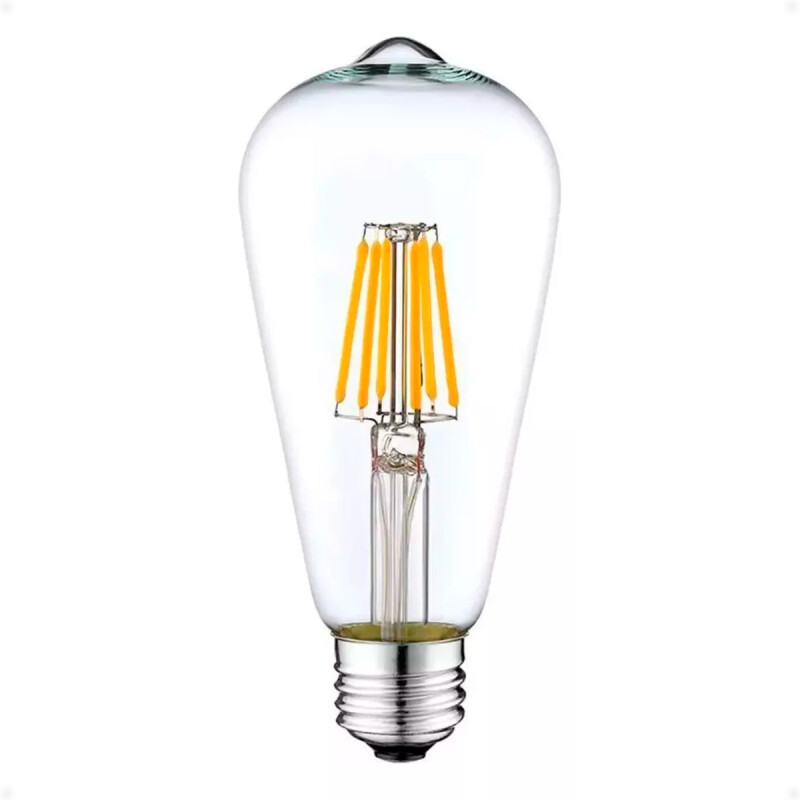 Lámpara Filamento LED Pera Luz Fría E27 Vintage Lámpara Filamento LED Pera Luz Fría E27 Vintage