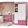 Ropero Arte Cas Infantil 450 Color Celeste o Rosa De Mdp Con 3 Puertas Ropero Arte Cas Infantil 450 Color Celeste O Rosa De Mdp Con 3 Puertas