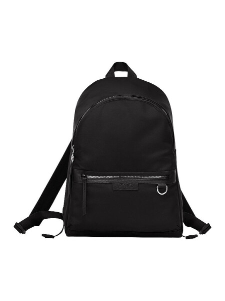 Mochila liviana de nylon con bolsillos, Le pliage néo Negro