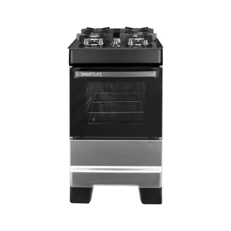 COCINA 4H INOX 4-HORNALLAS GRIS SMARTLIFE SL-KBR504TG