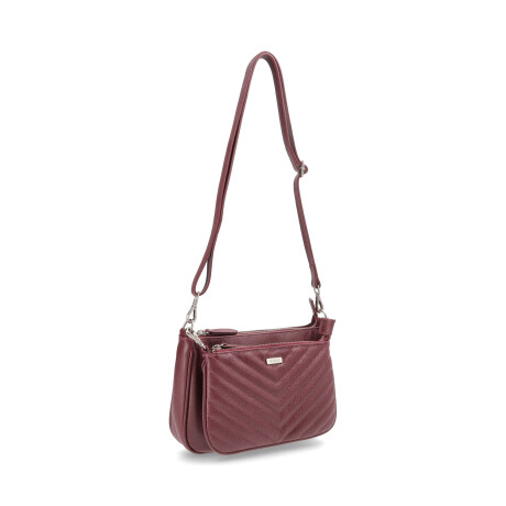 CARTERAS VENET - CUERO NAPOLES BORDO